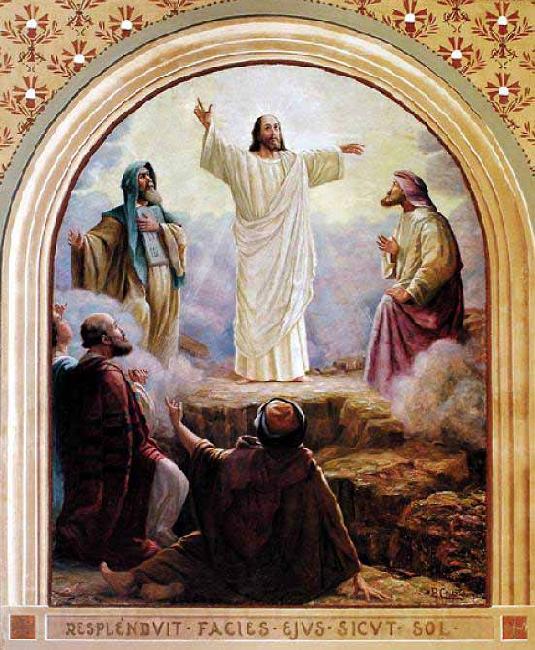 Benedito Calixto Transfiguration of Christ France oil painting art
